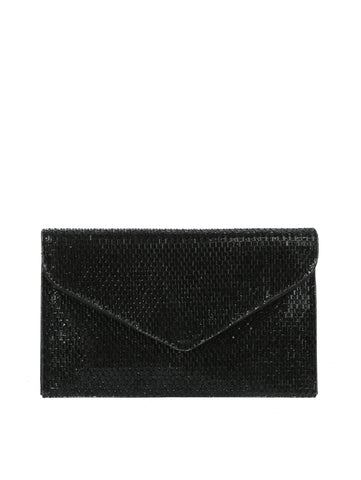 Colored Stone Envelope Style Evening Bag