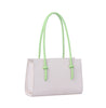 Contrast Handle Fashion Hand Tote