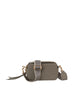 Dual Top Zip Crossbody Bag