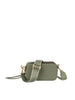 Dual Top Zip Crossbody Bag