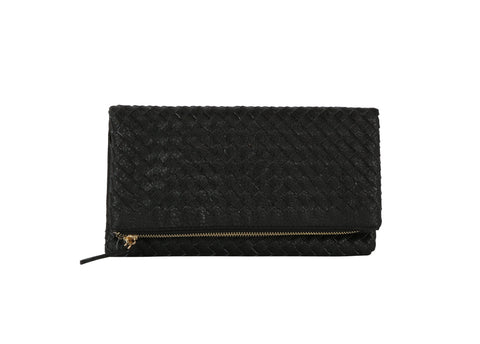 Woven Clutch Crossbody