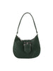 Sleek Buckle Hobo Bag