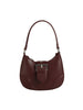 Sleek Buckle Hobo Bag