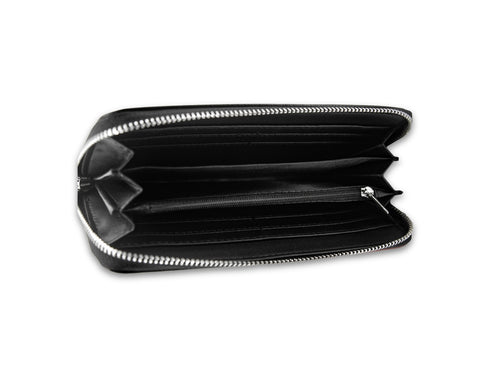 Colored Rhinestone Design Accordion Wallet