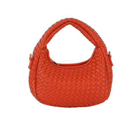 Petite Woven Hobo Design Handbag