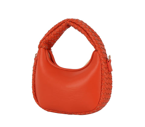 Petite Woven Hobo Design Handbag