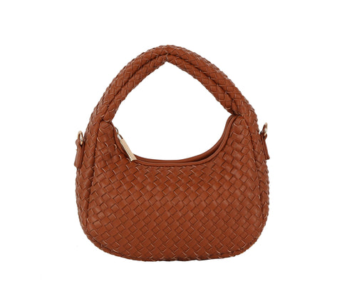 Petite Woven Hobo Design Handbag