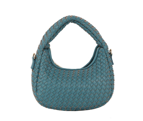 Petite Woven Hobo Design Handbag