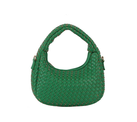 Petite Woven Hobo Design Handbag