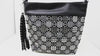 Rhinestone Block Design Hobo Handbag