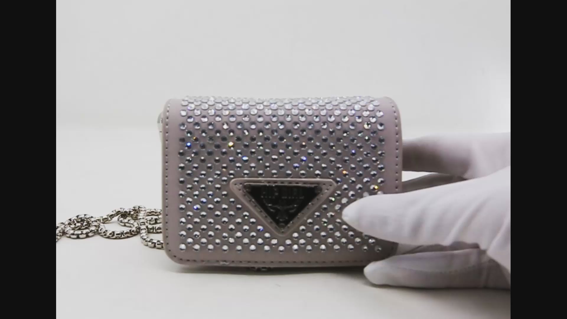 Petite Dazzling Front Flap Shoulder Bag Clutch