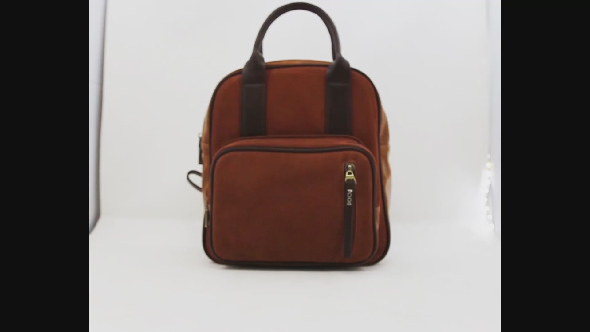 Genuine Leather Convertible Backpack