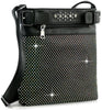 Rhinestone Bling Crossbody Sling - Black
