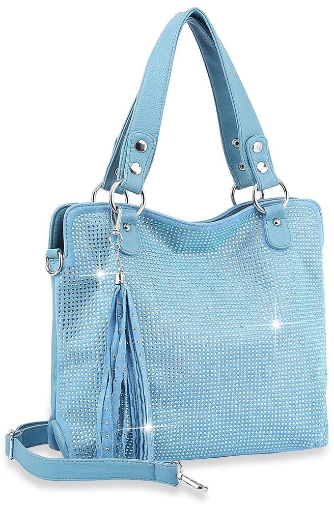 Dazzling Rhinstone Covered Fashion Handbag