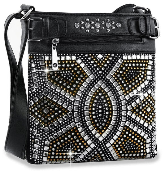 Rhinestone Bling Crossbody Sling