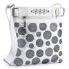 Polka Dot Rhinestone Crossbody Sling