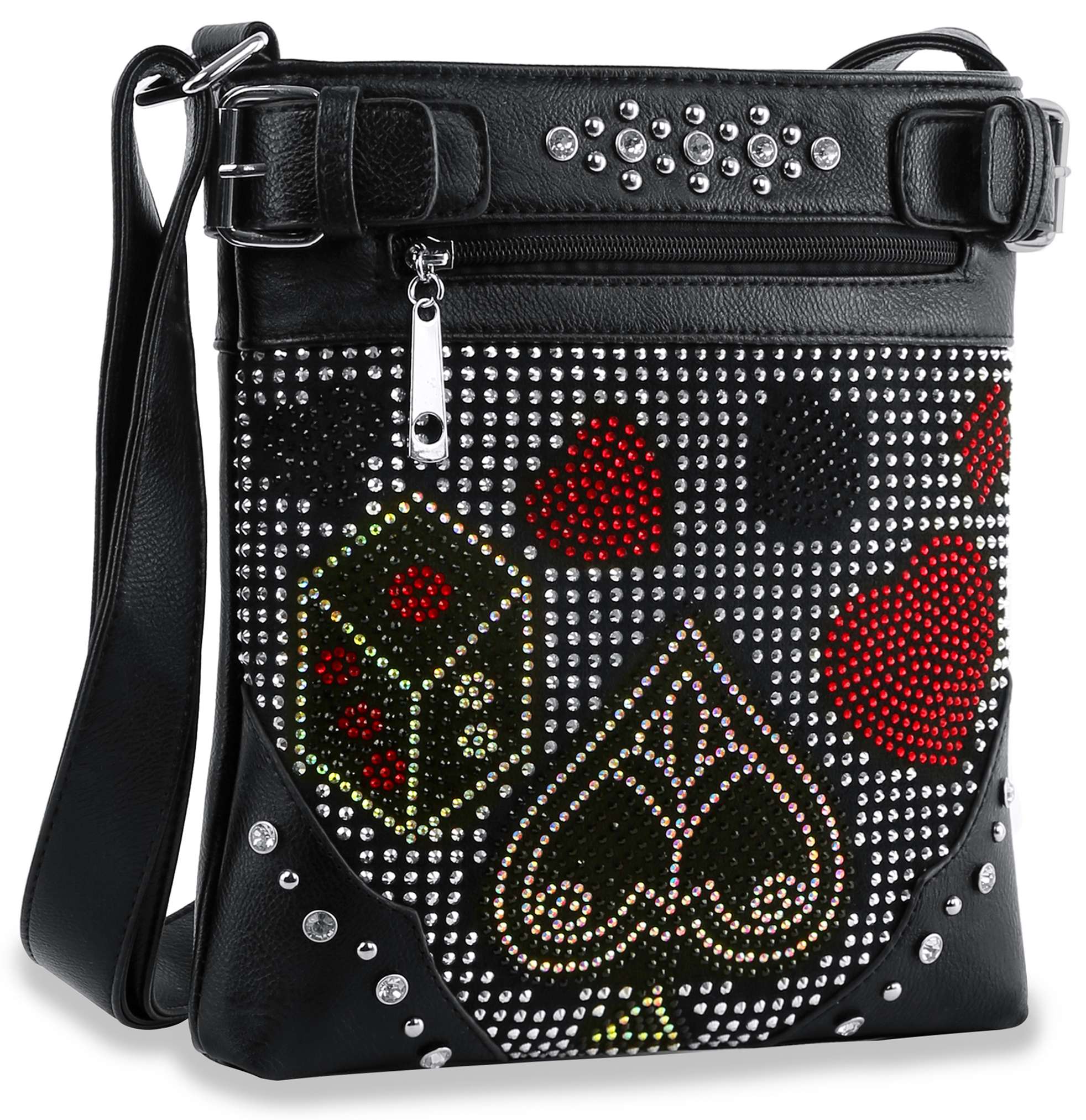 Gaming Emblems Crossbody Sling - Black