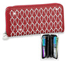 Sparkling Rhinestone Design Wallet - Red