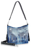 Rhinestone Waterfall Hobo Crossbody Sling