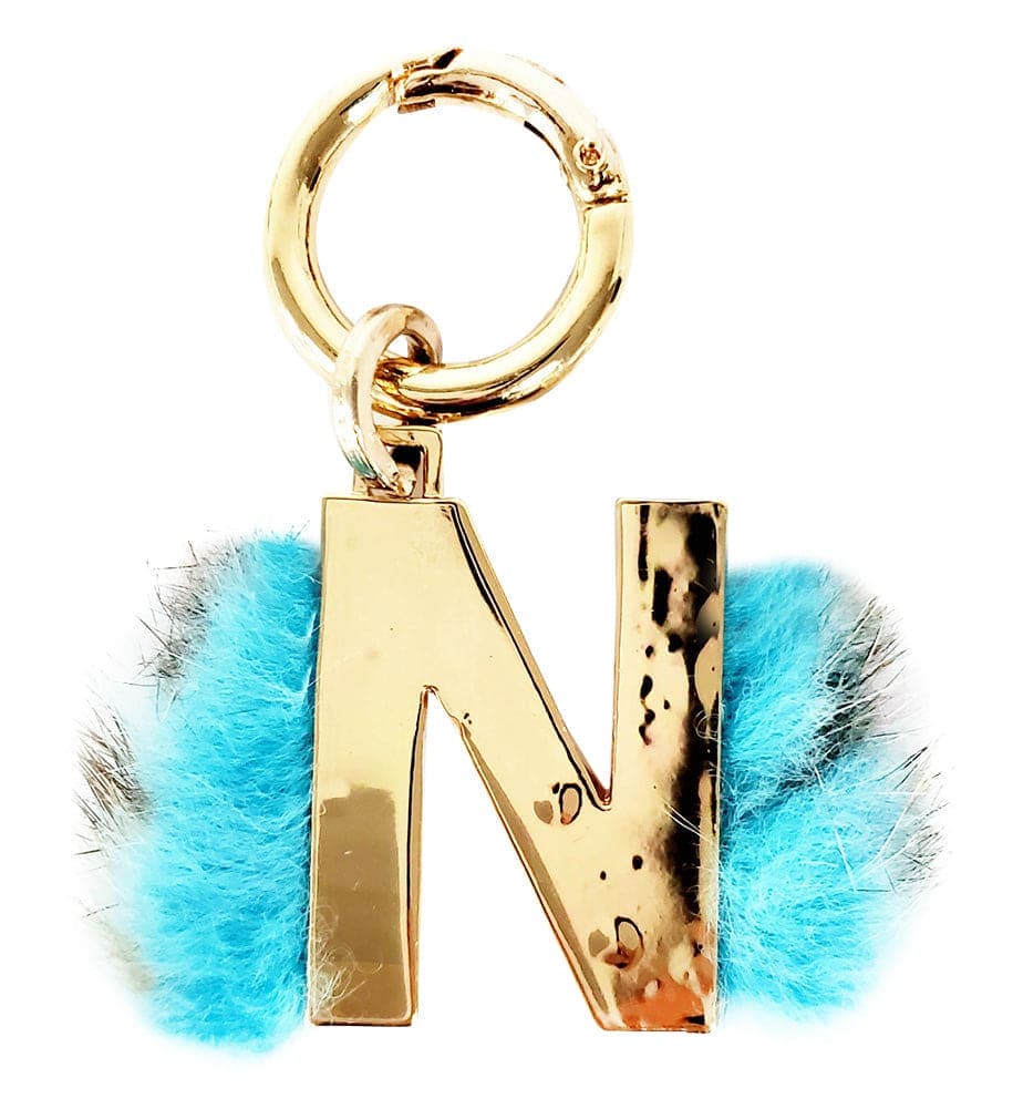 Whimsical Feather Purse Charm 