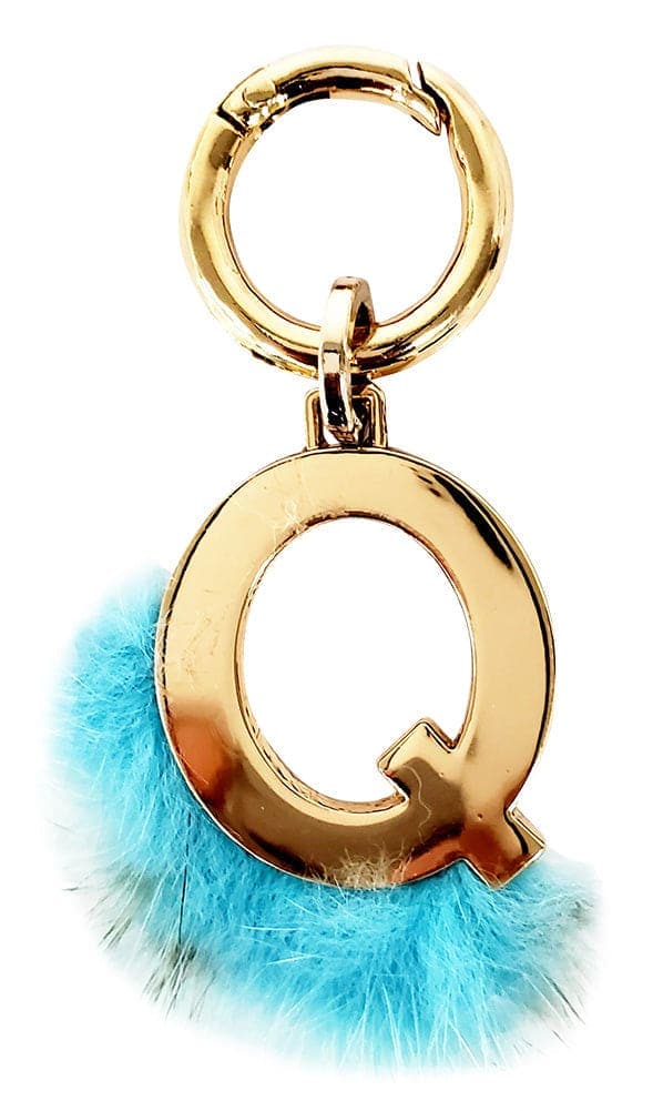 Whimsical Feather Purse Charm 