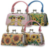 Sunflower Design Lipstick Case Assorted Set - Purchase Pack of 12