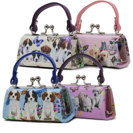 Adorable Puppies Lipstick Case Assorted Set - Purchase Pack of 12
