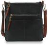 Multi Pocket Crossbody Sling - LQF038-BK