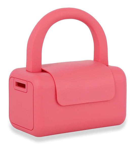 Petite Jelly Fashion Handbag - Coral