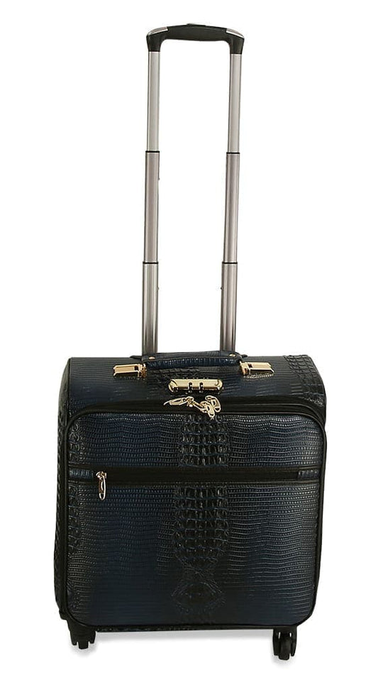 Embossed Wheeled Weekender - LGOT02-C-NV