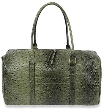 Classic Embossed Carry-On Satchel - LQF043-O-OLV