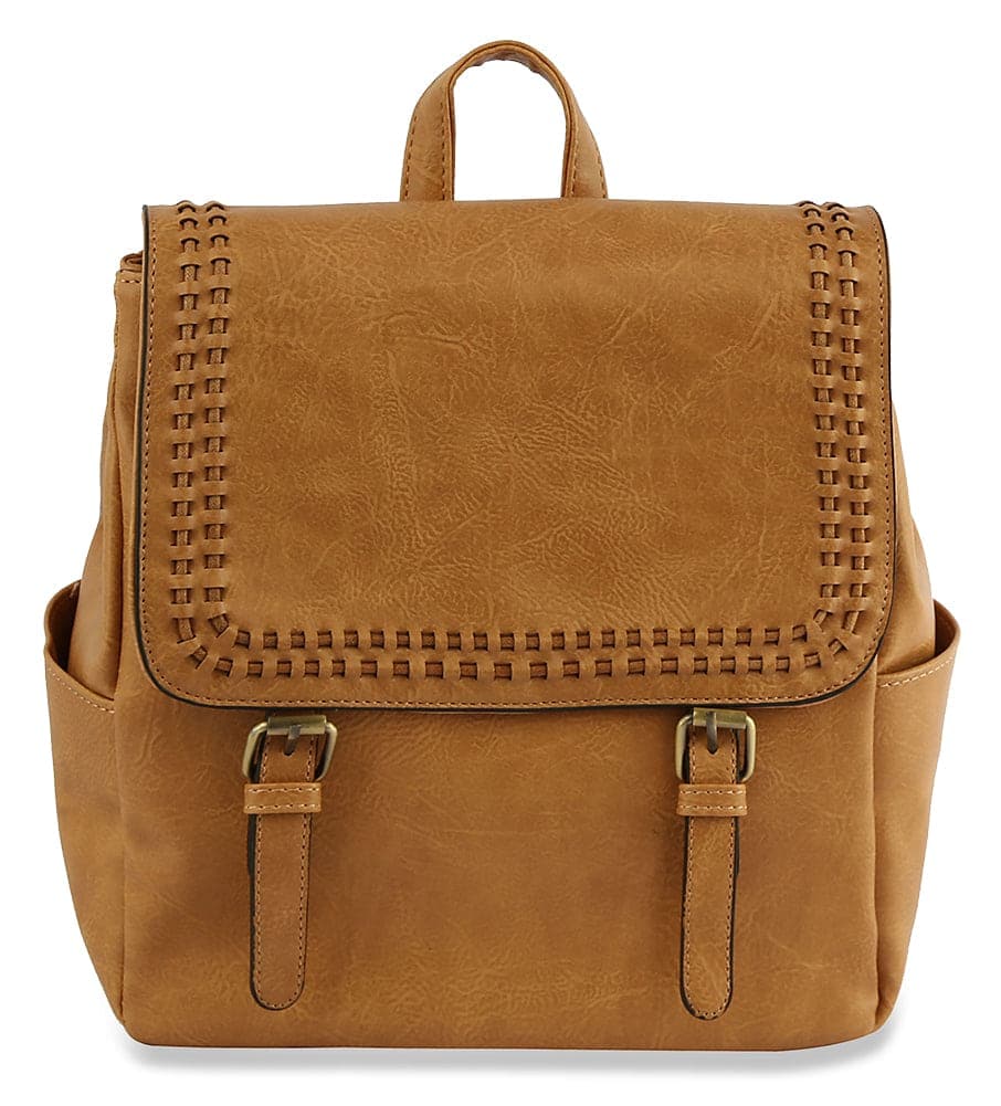 Top Stitch Convertible Backpack - QFM-0075-TN