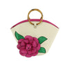 Raised Flower Fashion Hand Tote