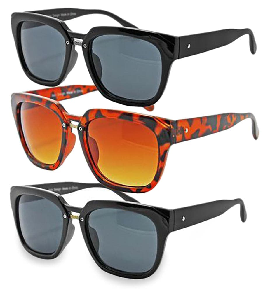 Full Frame Fashion Sunglasses - Assorted Box (1 Dozen)